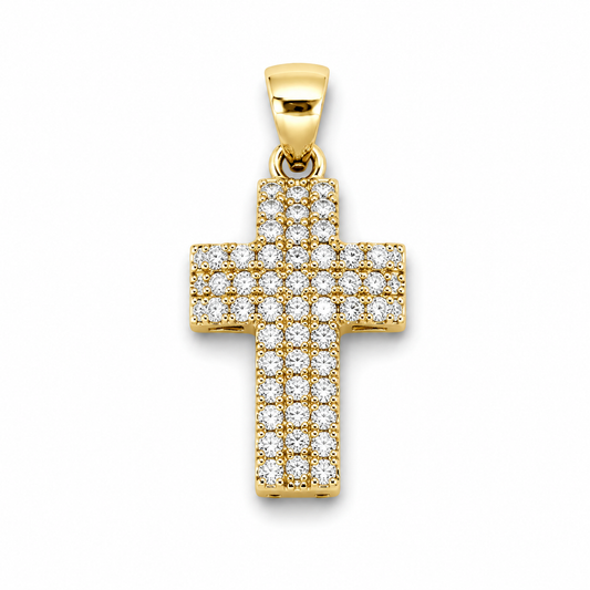 Croce in argento 925  CZ.61