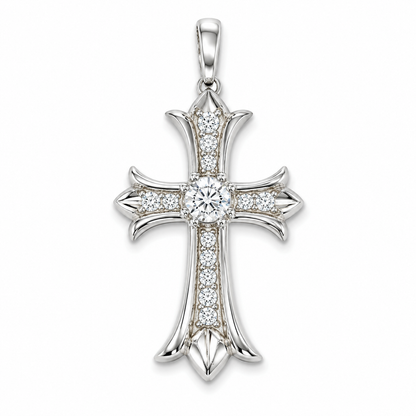 Croce in argento 925  CZ.247