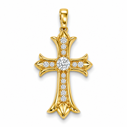 Croce in argento 925  CZ.247