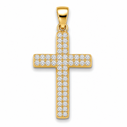 Croce in argento 925  CZ.74