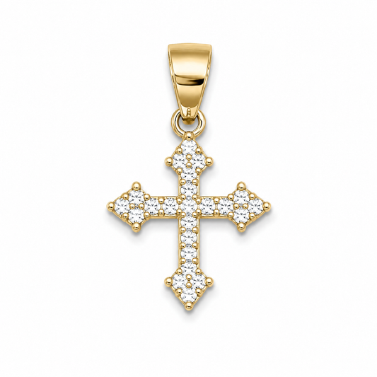 Croce in argento 925  CZ.102