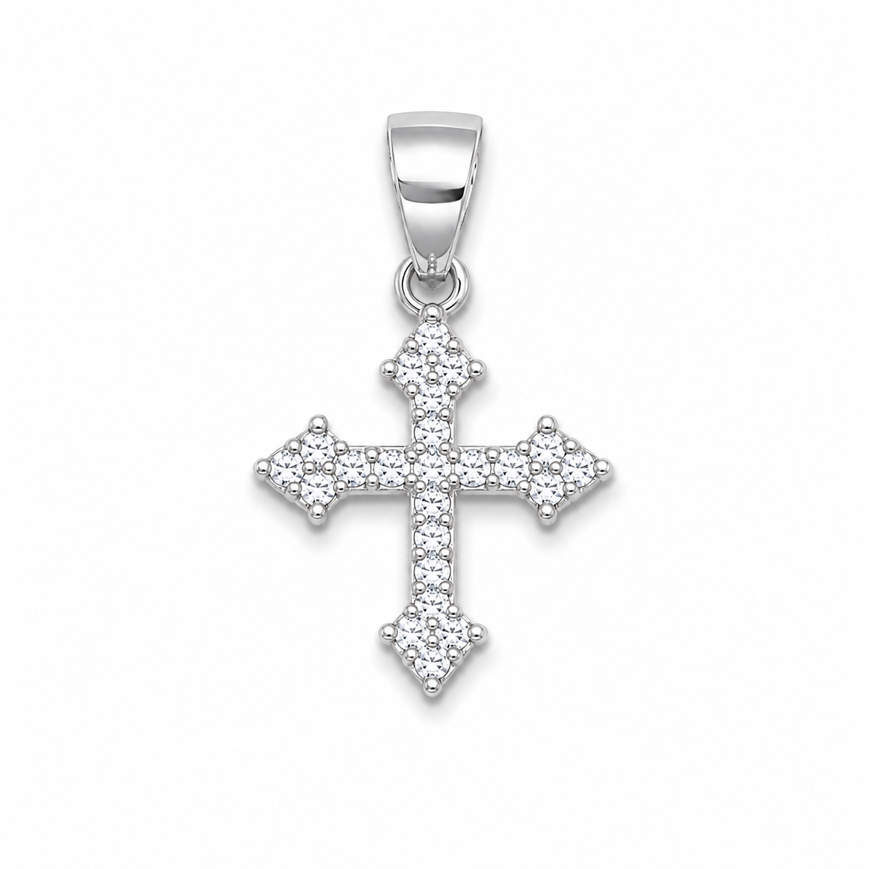 Croce in argento 925  CZ.102