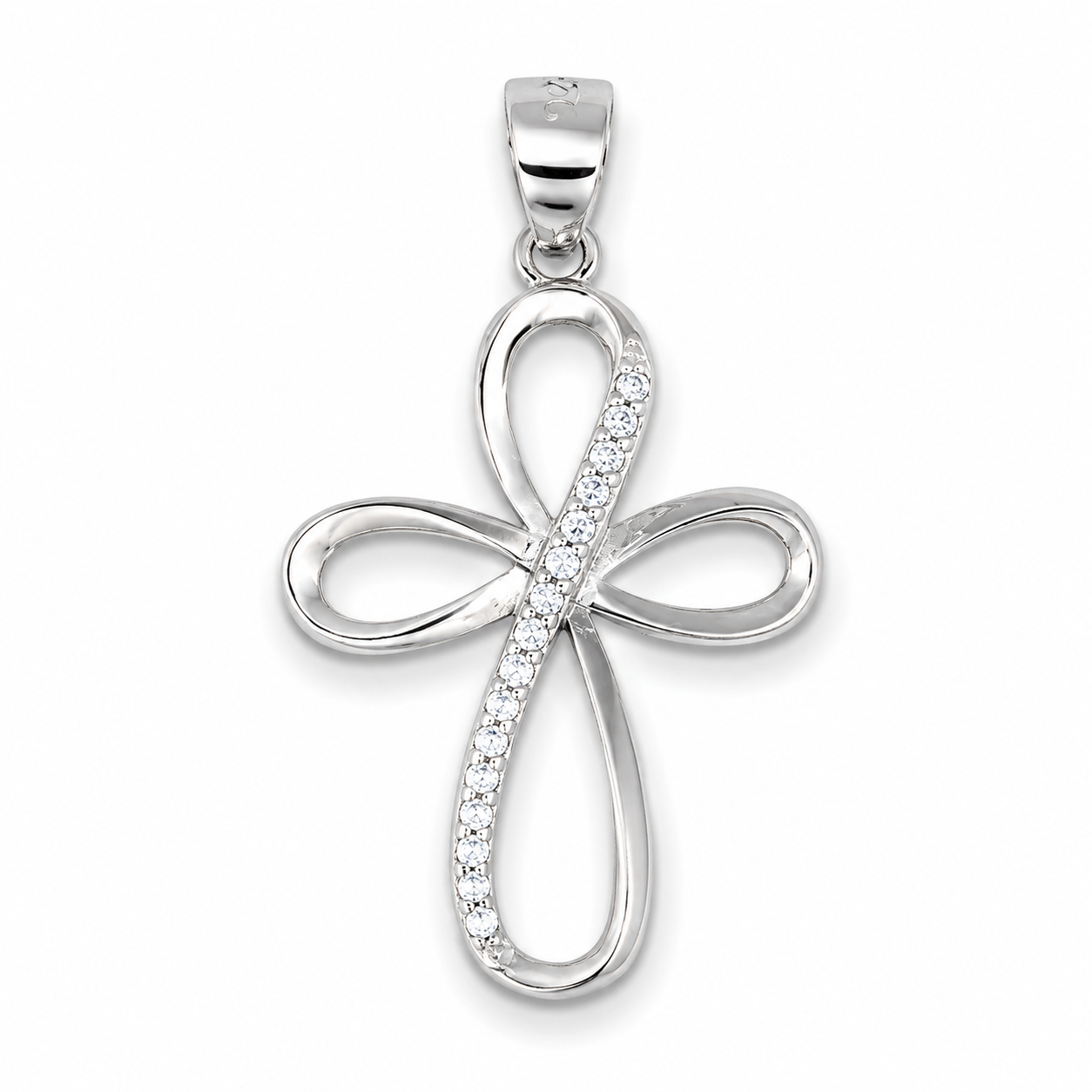 Croce in argento 925  CZ.69