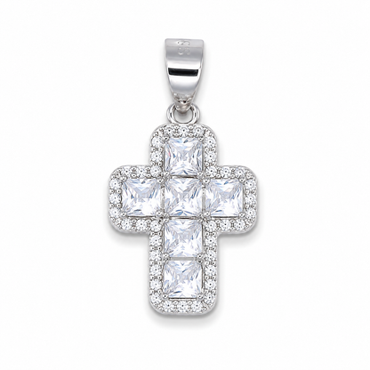 Croce in argento 925  CZ.64