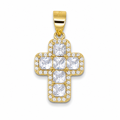 Croce in argento 925  CZ.64