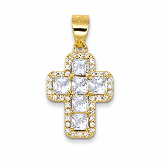 Croce in argento 925  CZ.64