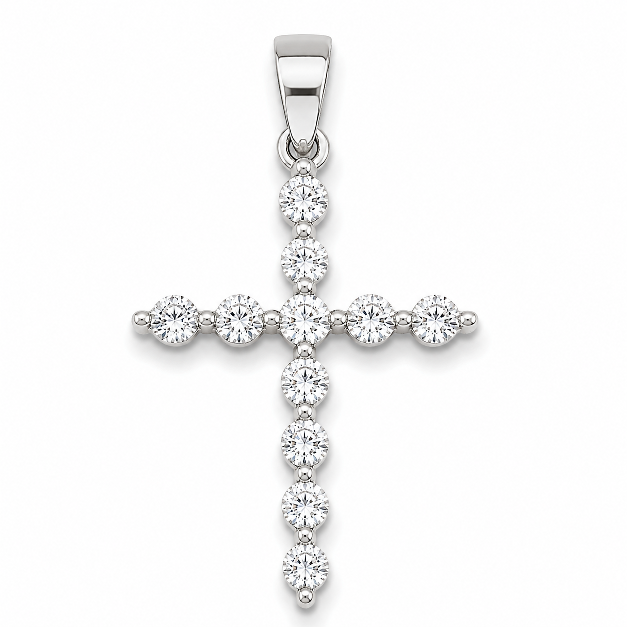 Croce in argento 925  CZ.36