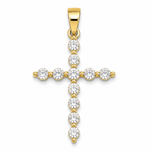 Croce in argento 925  CZ.36