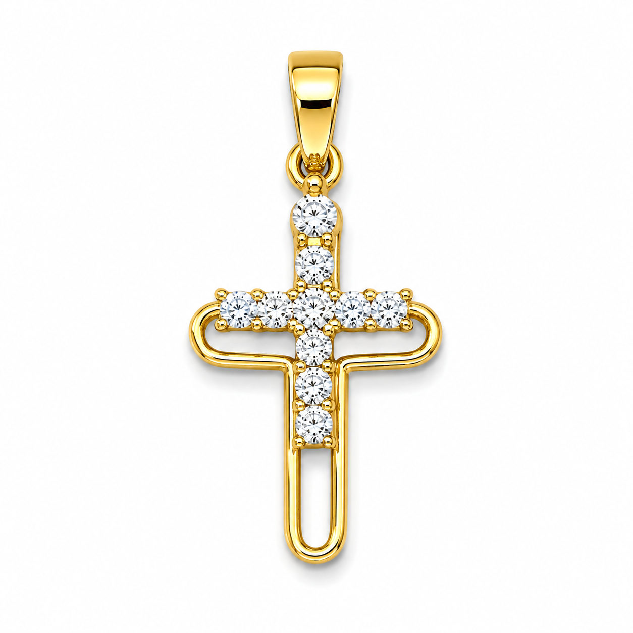 Croce in argento 925  CZ.37