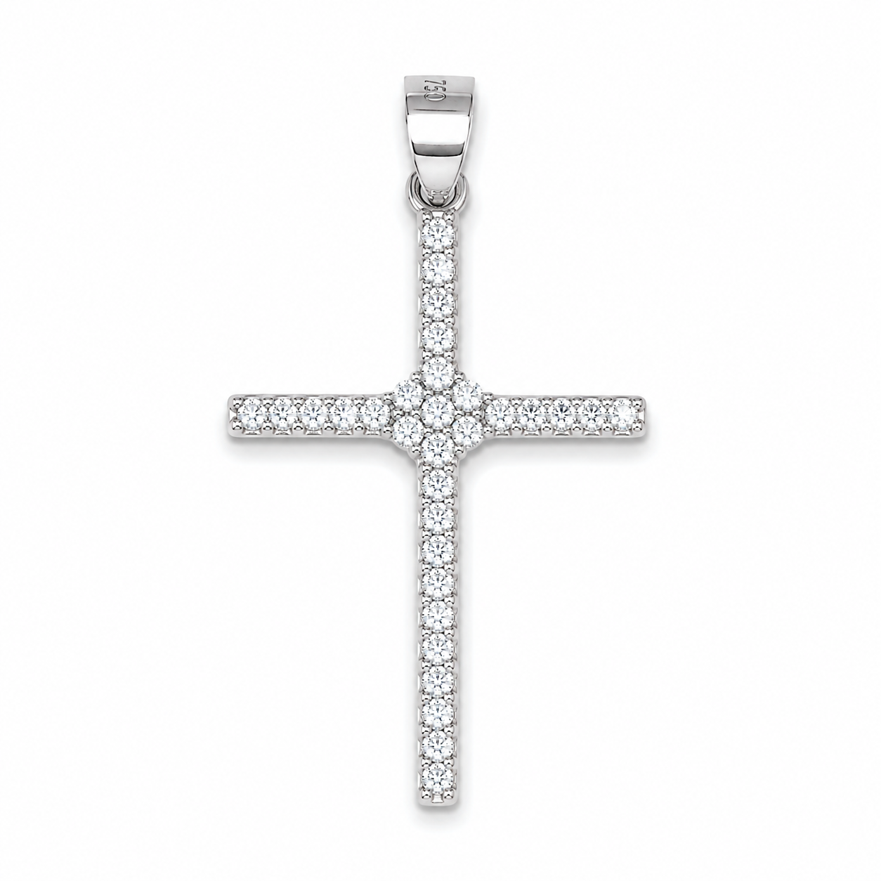 Croce in argento 925 CZ.230