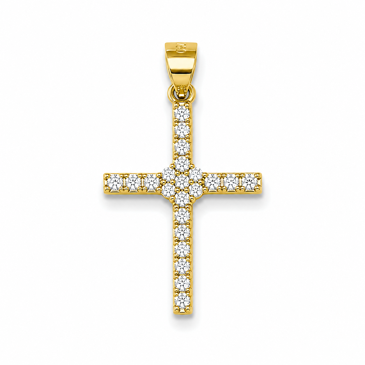 Croce in argento 925 CZ.230