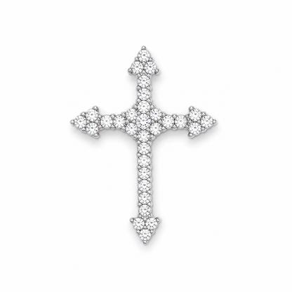 Croce in argento 925 CZ.239