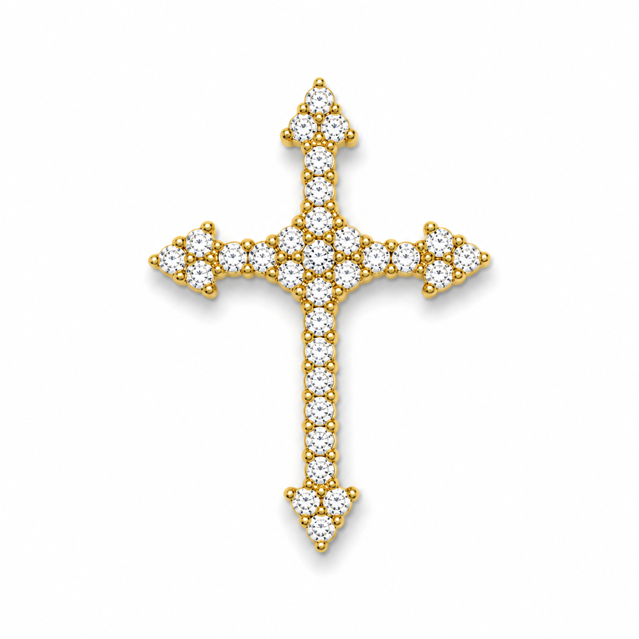 Croce in argento 925 CZ.239