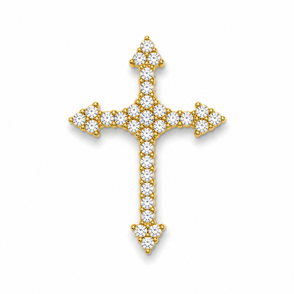 Croce in argento 925 CZ.239